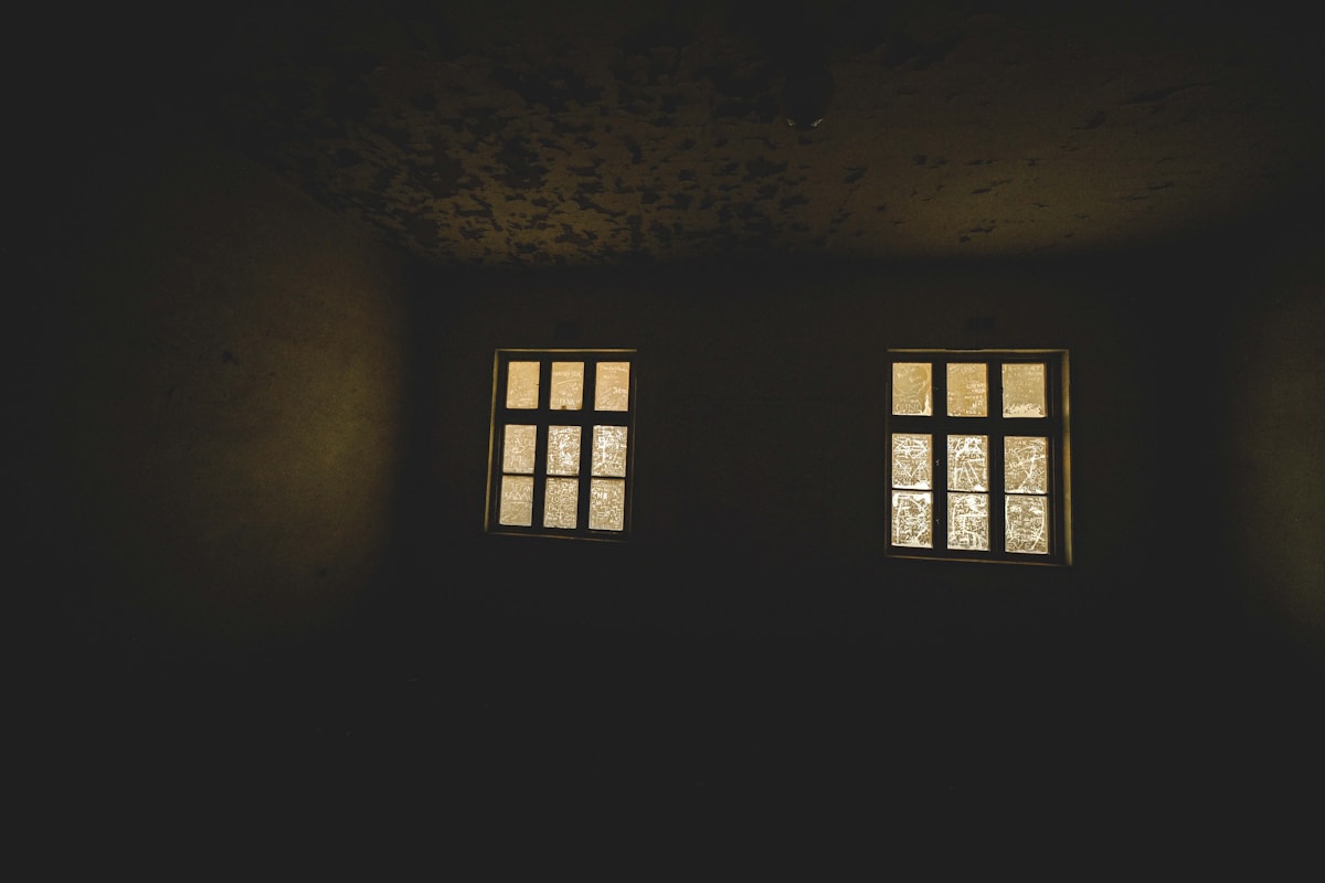 Two Lit Windows